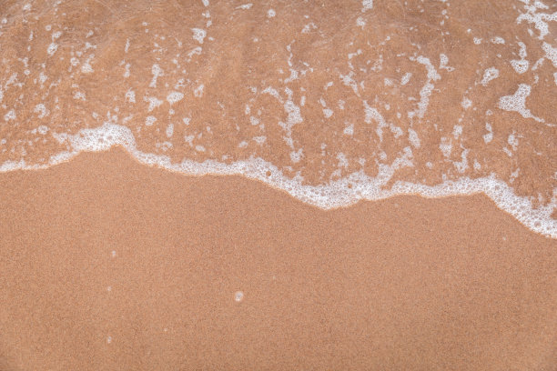 海滩和海浪背景图片下载