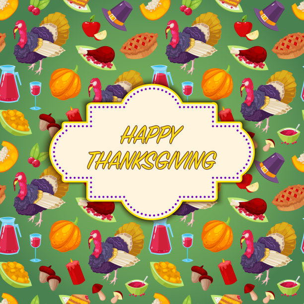 感恩节的请帖图片下载