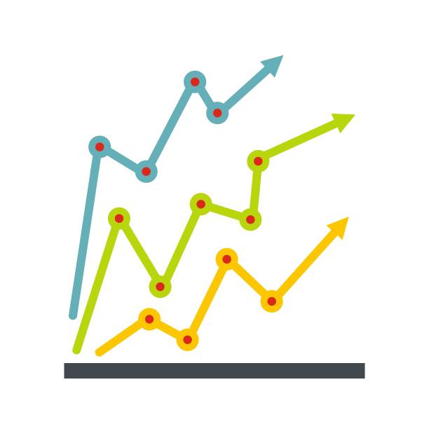 图表图标矢量平面图片下载