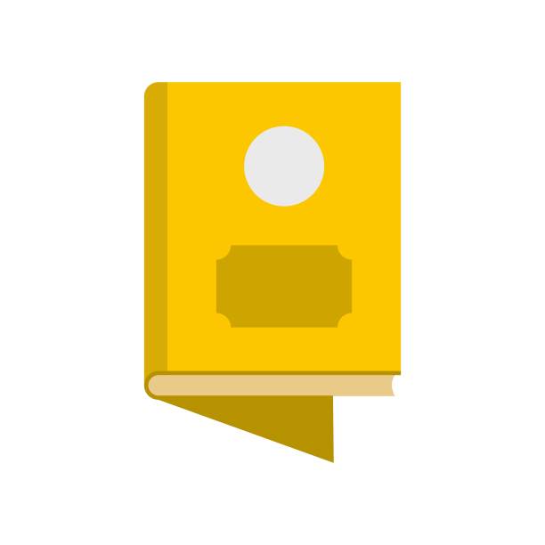 书籍图标，平面风格图片下载