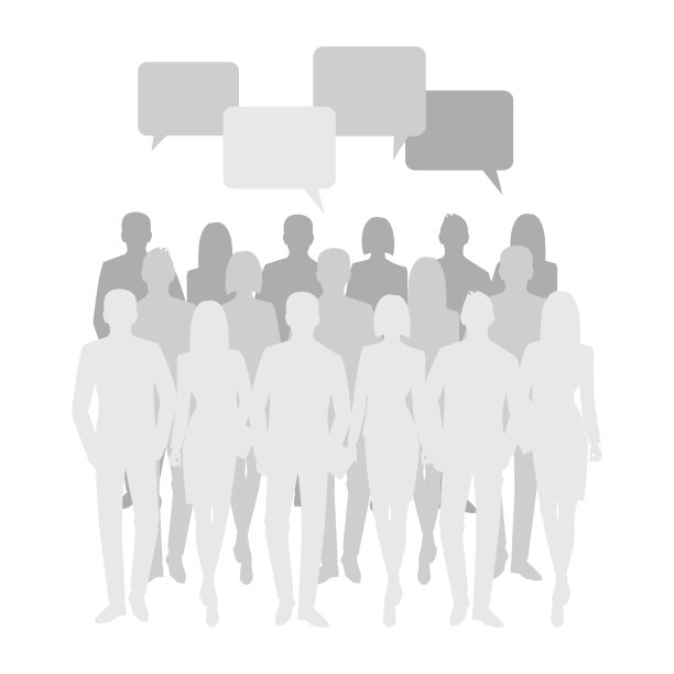 商业人士和演讲泡沫图片下载