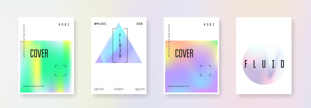 全息覆盖集。抽象的背景。图片下载