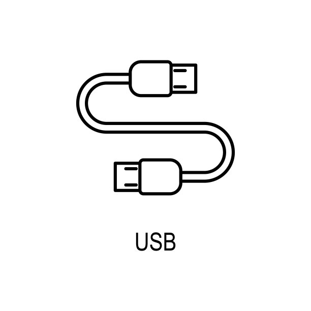USB数据线图标图片下载