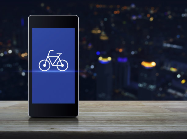 商业自行车商店的网上概念图片下载