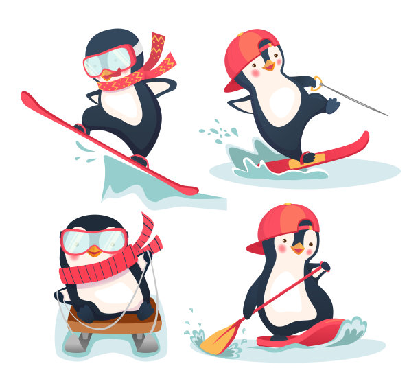 活动在冬季和夏季设置图片下载