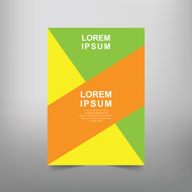 现代向量抽象书籍封面模板。向量的现代抽象背景图片下载