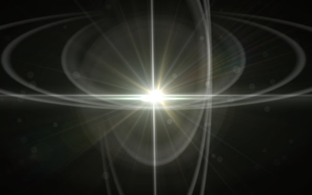 抽象的银河空间景观背景与遥远的恒星。自然白斑效应图片下载