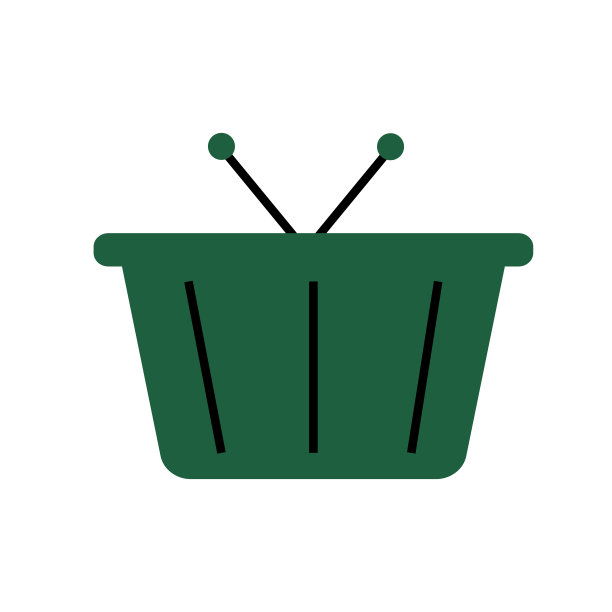 购物篮。向量图片下载