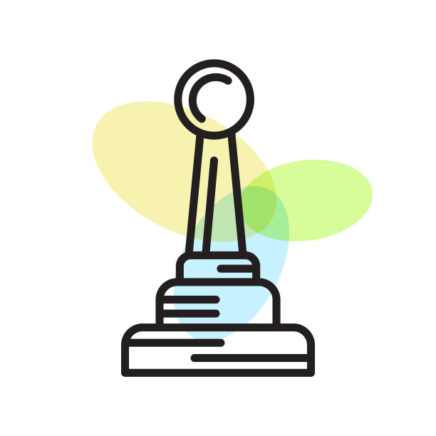 齿轮杆图标矢量符号和符号孤立在白色背景，齿轮杆标志的概念图片下载