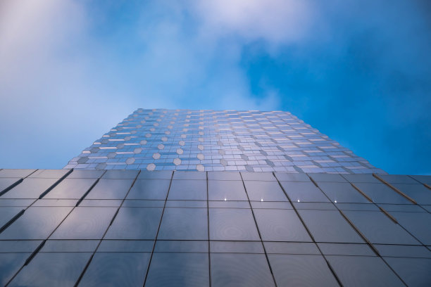 摩天大楼的蓝天图片下载