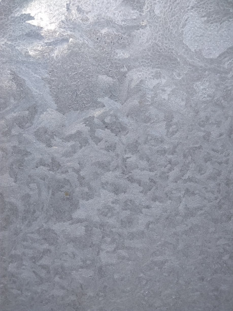 霜美丽抽象的宏观背景纹理。图片下载