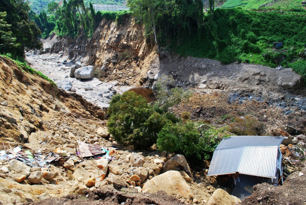 地震提醒我们，我们行走在未完成的地球的地壳上。图片下载