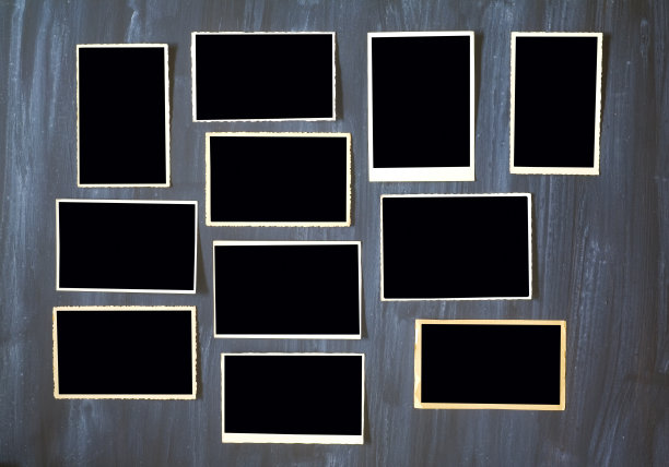 旧的空相框，老式相片图片下载