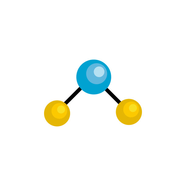 物理点阵图标，平面风格图片下载