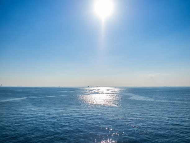 蓝天和大海图片下载