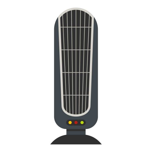 地板加热器图标，平面风格图片下载
