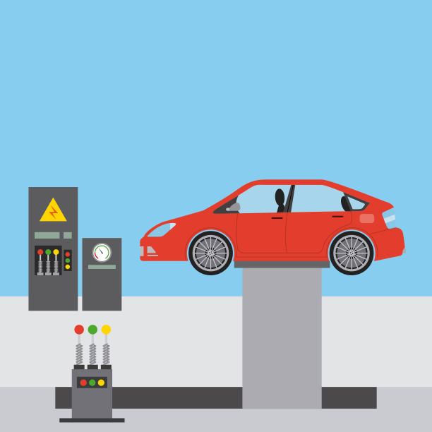 汽车装配工业机器人生产线图片下载