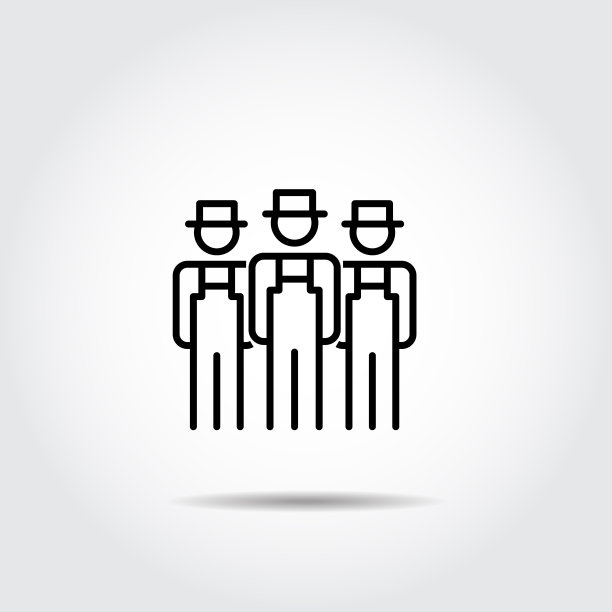 People Icon工作组Team Vector图片下载