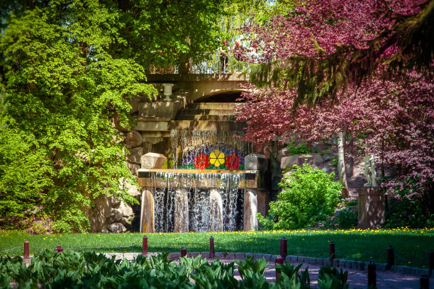 国家树木公园“Sofiyivka”，乌曼，乌克兰。索菲伊夫卡是世界园林设计的风景地标图片下载