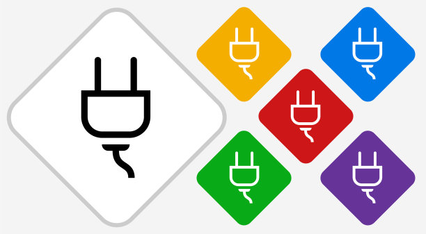 电源插座电源插头图标图片下载