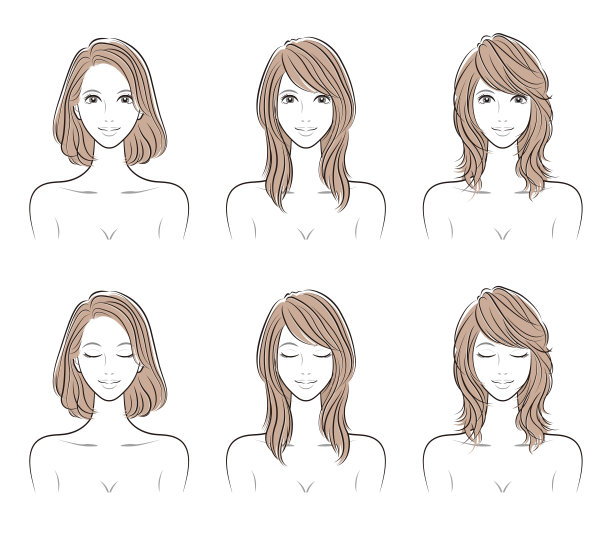 发型说明图片下载