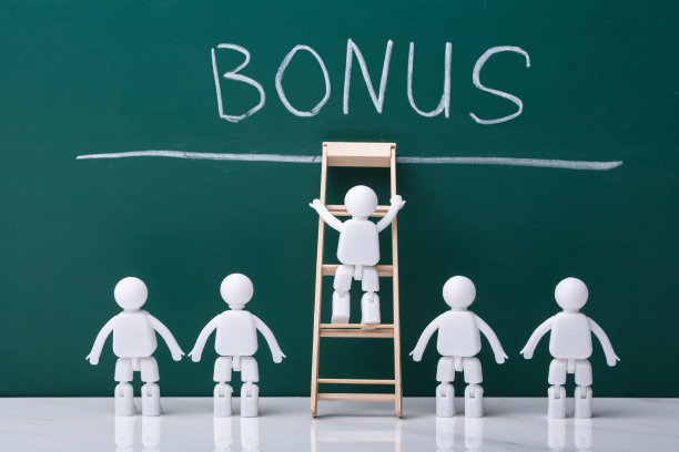 攀爬人体图案的梯子来获得奖励图片下载