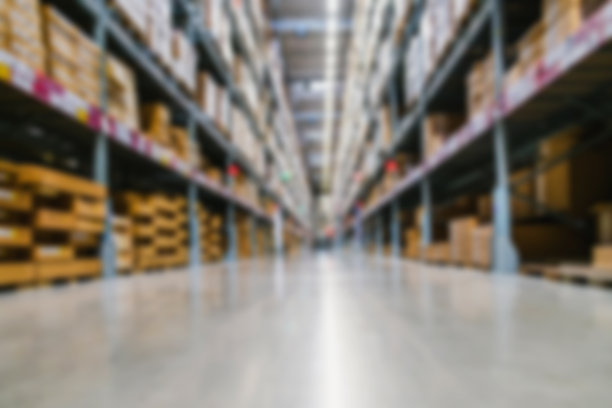 模糊的背景，仓库过道图片下载
