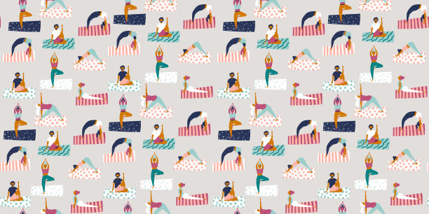 瑜伽课图片下载