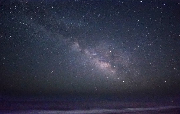 从地球上看银河系外带图片下载