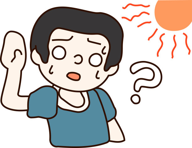 夏日中暑父亲图片下载