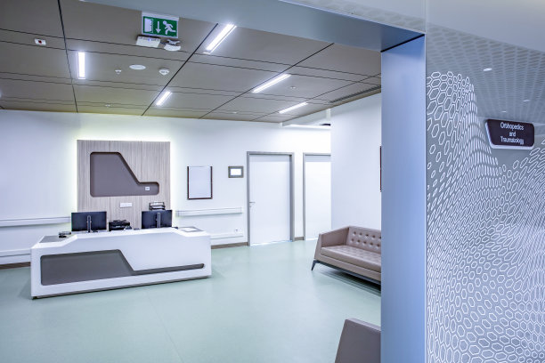 医院的走廊图片下载