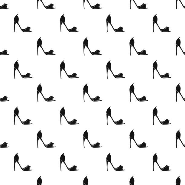 女鞋图案矢量无缝图片下载