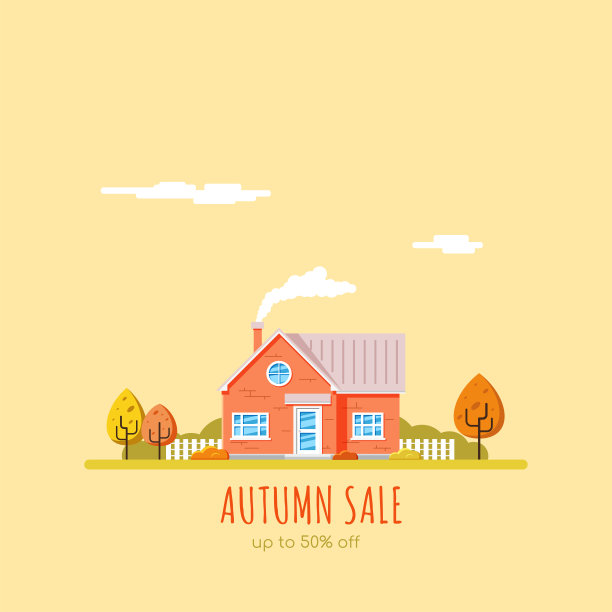 秋天出售横幅图片下载