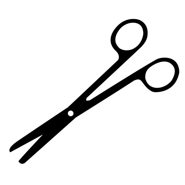 剪刀裁缝女裁缝剪影孤立在白色背景矢量插图图片下载