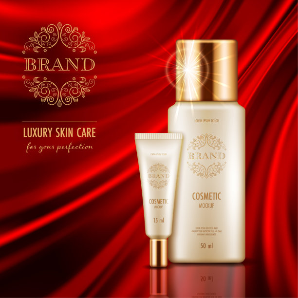 化妆品广告的海报图片下载