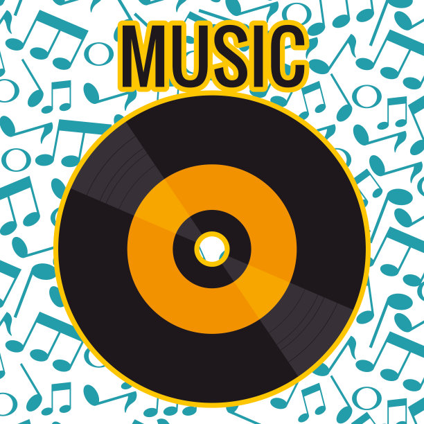 乙烯基磁盘隔离图标图片下载