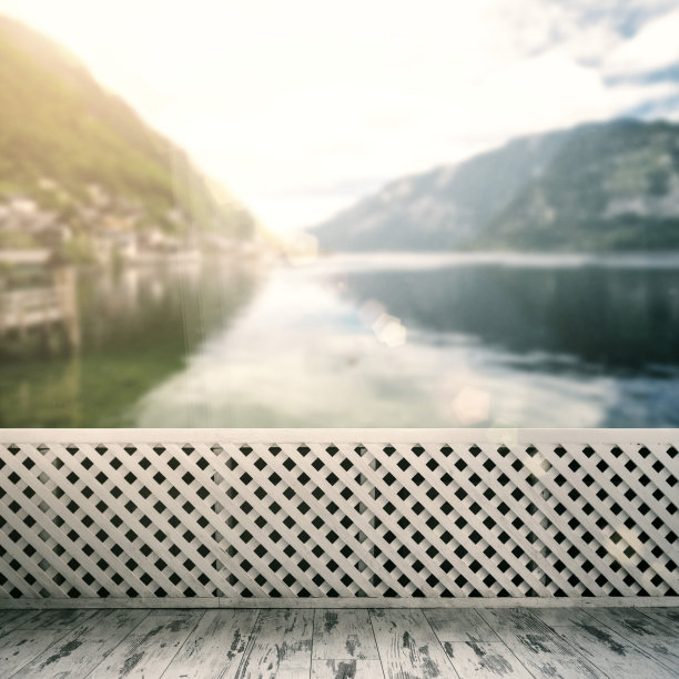 从阳台往山上看图片下载