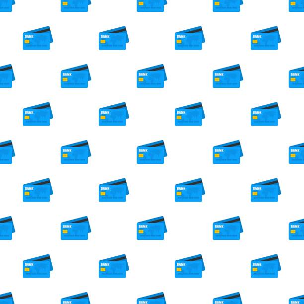 信用卡模式无缝图片下载