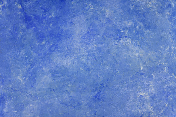 蓝色粉彩墙小插画纹理抽象背景。图片下载