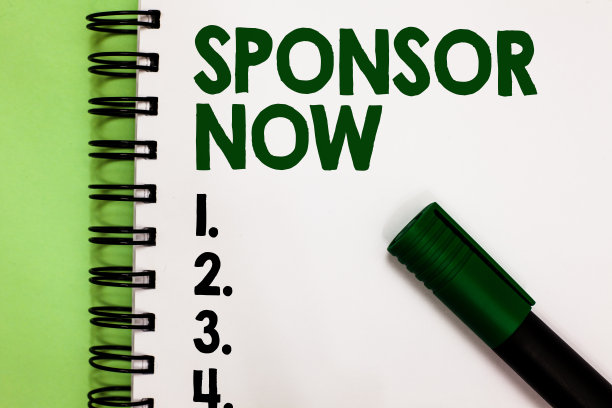 现在显示赞助商的概念性手写。商业照片展示支付或投资的项目，没有利润回报，为您标记在笔记本上的白色页交流的想法信息。图片下载