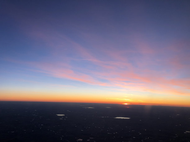 天空中的日出图片下载