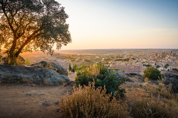 托莱多日落图片下载
