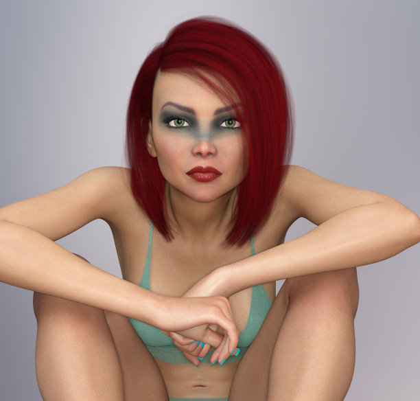 化妆美女图片下载