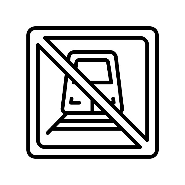 火车图标向量符号和符号孤立图片下载