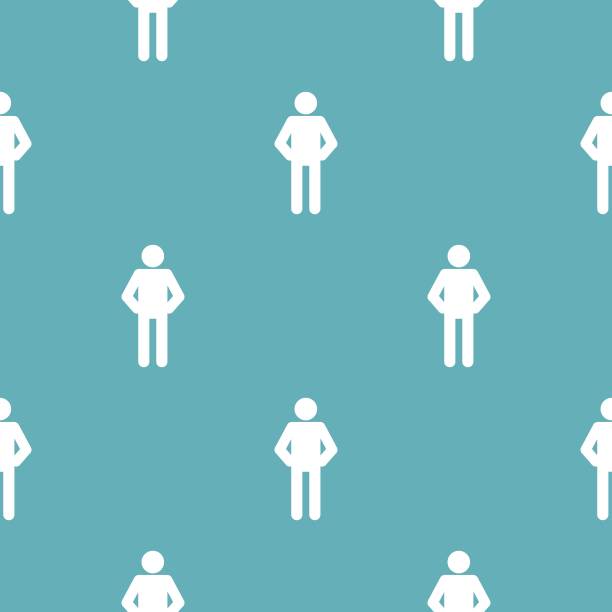 棍图棍图矢量无缝图片下载