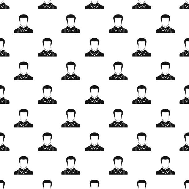人的化身模式矢量无缝图片下载