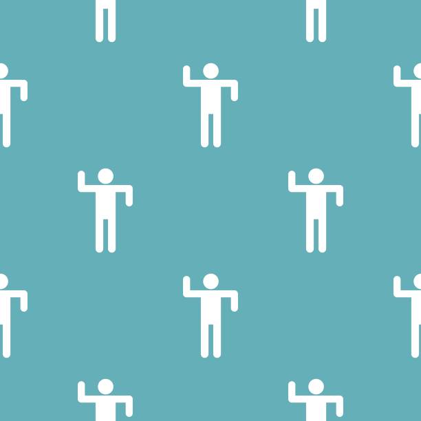 棍图棍图矢量无缝图片下载