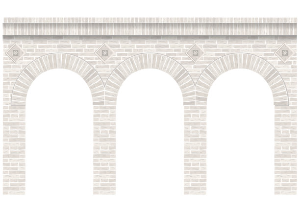 老式拱廊的砖石。墙和外观图片下载