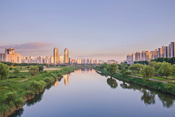 首尔木洞城市景观图片下载