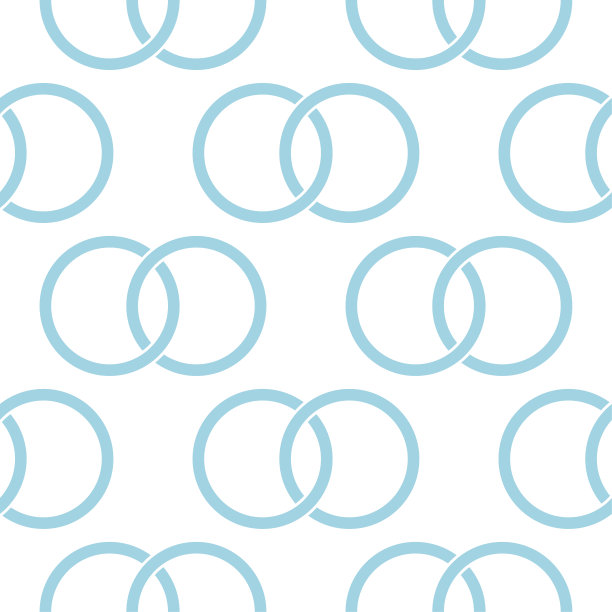 白色和海军蓝的几何点缀。无缝模式图片下载